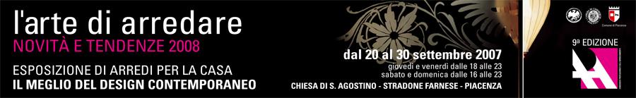 L'arte di arredare alla basilica di s. Agostino a piacenza