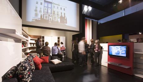 Salone del mobile 2007 lo stand di clei