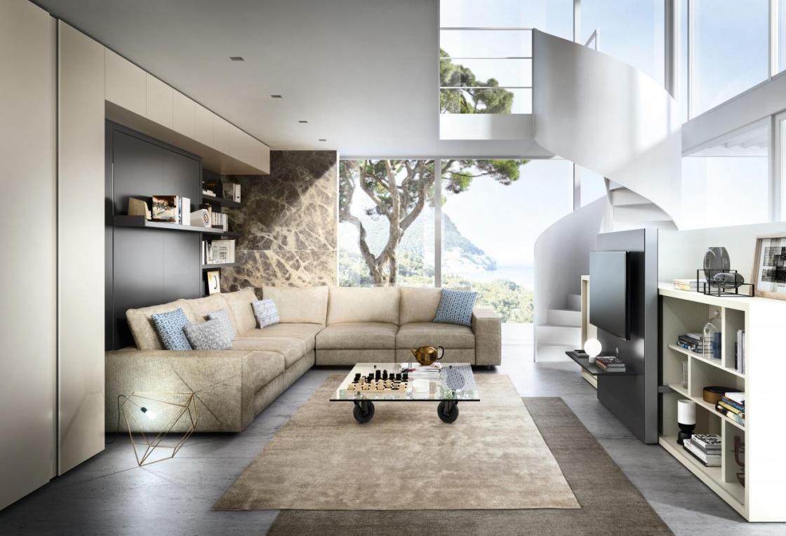 Beige sofa