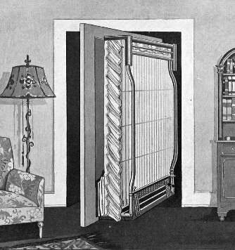 storia del murphy bed clei