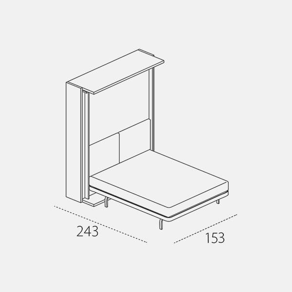 LETTO Lgm 42111 tavolo Clei SCONTATO