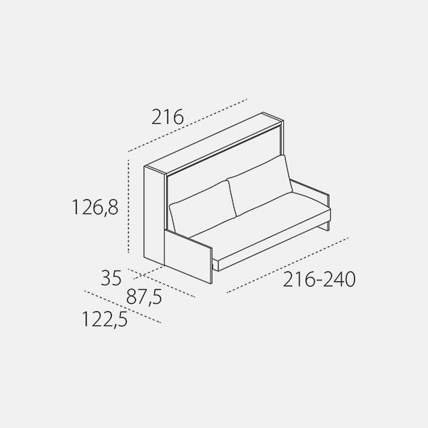 Kali Sofa 120