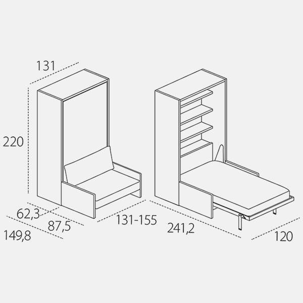 Altea Book 120 sofa P.62,3