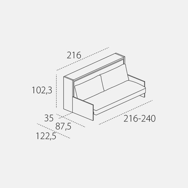 Kali Sofa 90