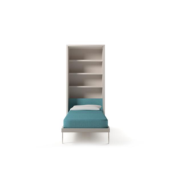 letto singolo con libreria a scomparsa Altea Standard