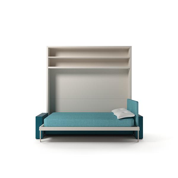 Circe Sofa transforming system with horizontal double bed