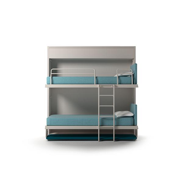 Kali Duo Board Hideaway bunk bed with convertible table