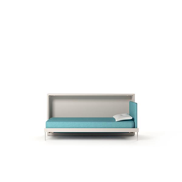Poppi + Desk horizontal single murphy bed
