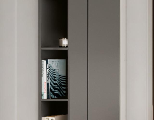 3. Side bookshelf 