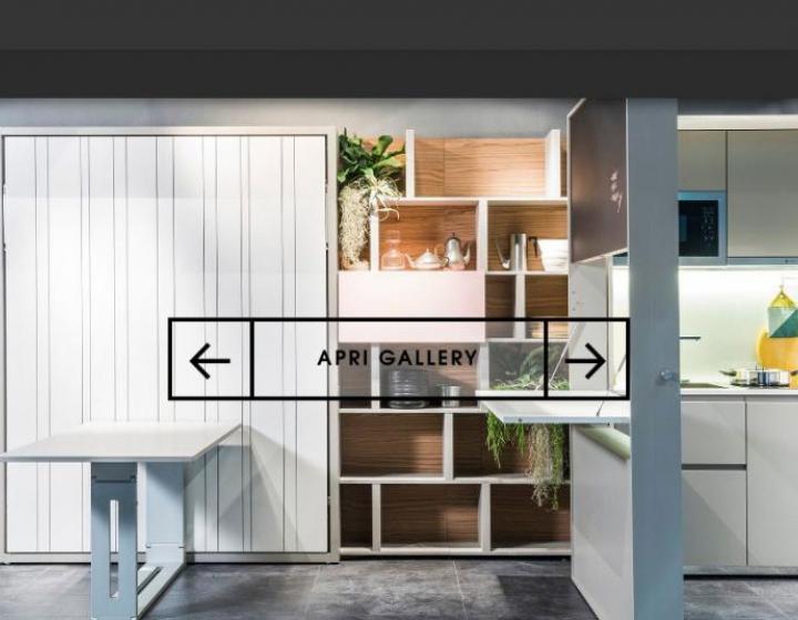 Living & Night system, the wondrous studio flat system