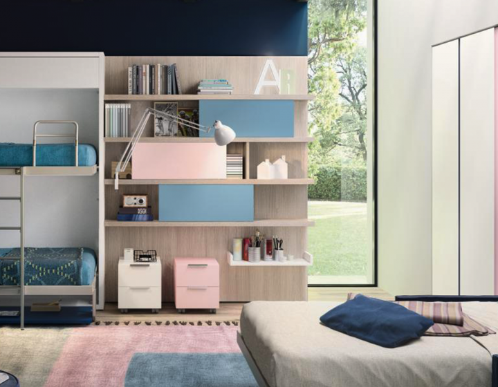Idee per arredare una camera da letto per 3 bambini